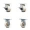 Service Caster 4 Inch Kingpinless Nylon Wheel Caster Brakes 2 Rigid, 2PK SCC-KP30S420-NYR-SLB-2-R-2 - alternate 1